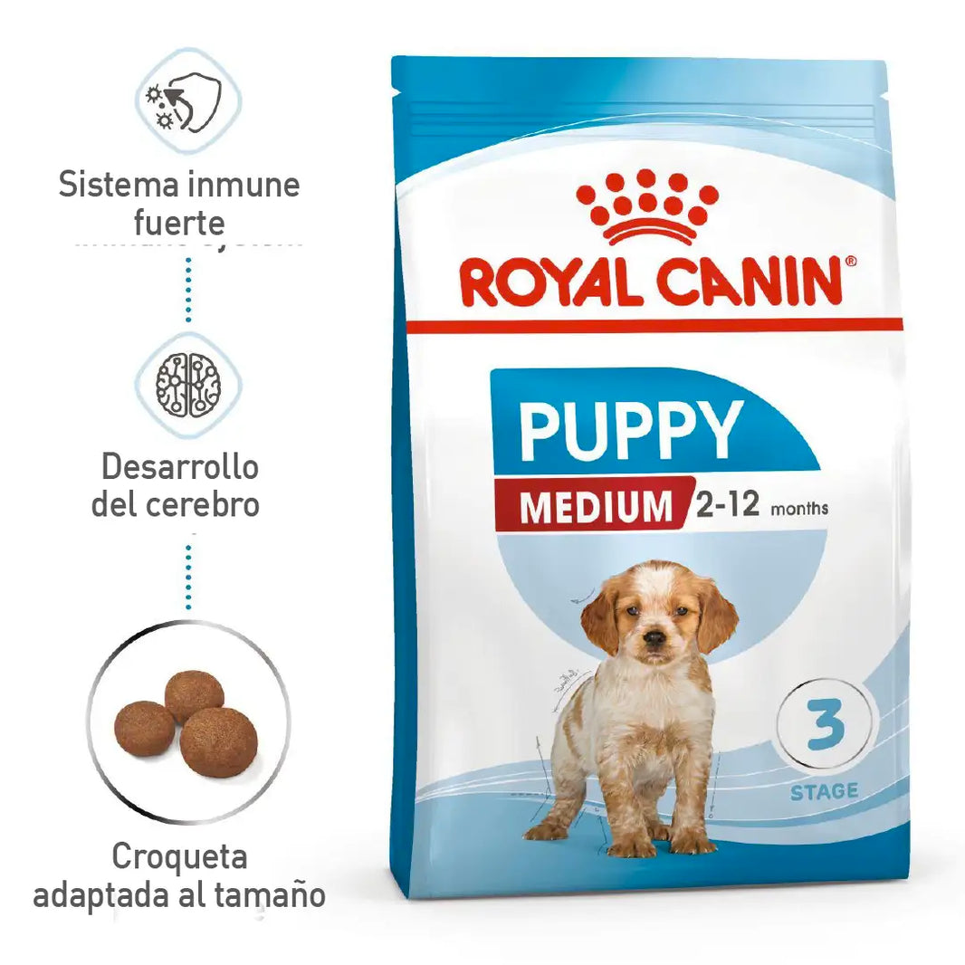 Comida Para Perro Royal Canin Shn Medium Puppy