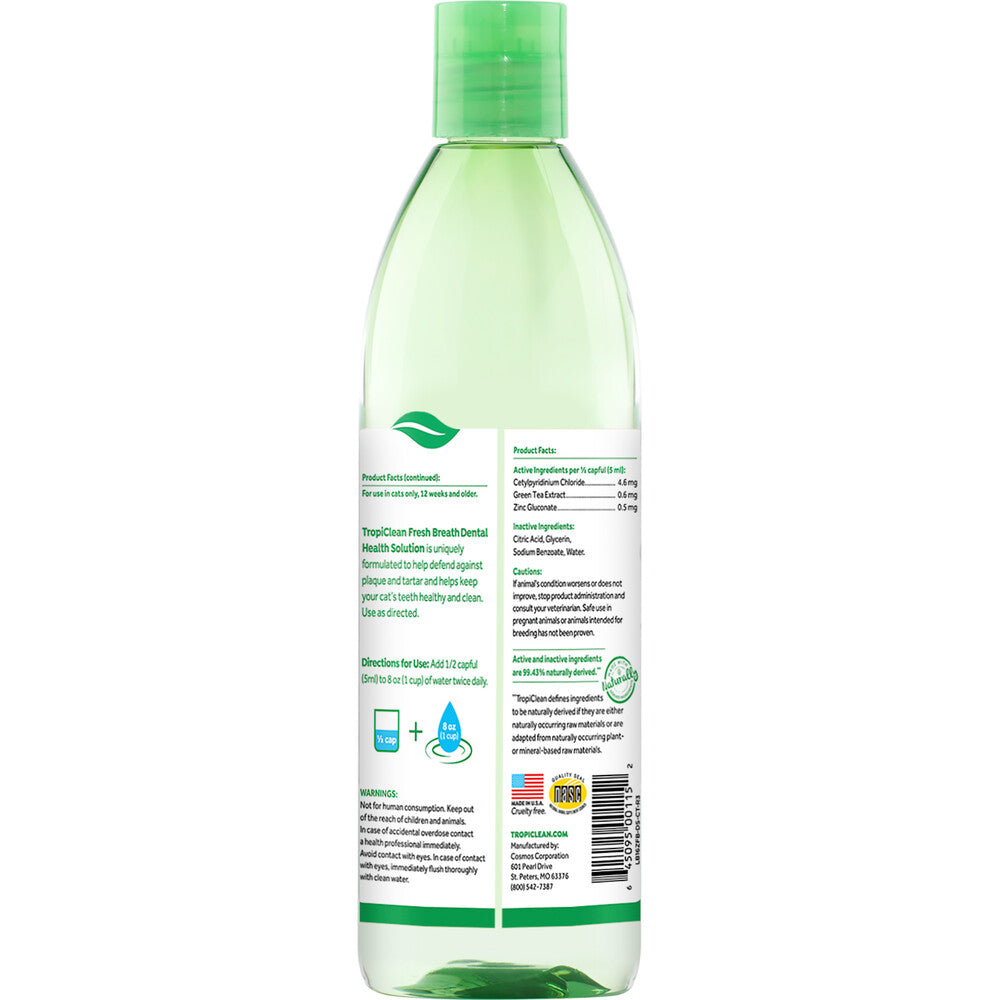 Tropiclean Aditivo Gatos 16OZ