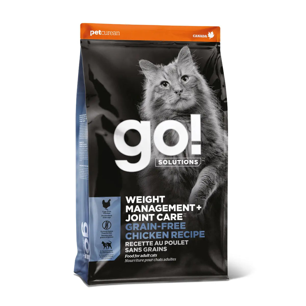 Go! Weight Management + Joint care grain free chicken recipefor cats