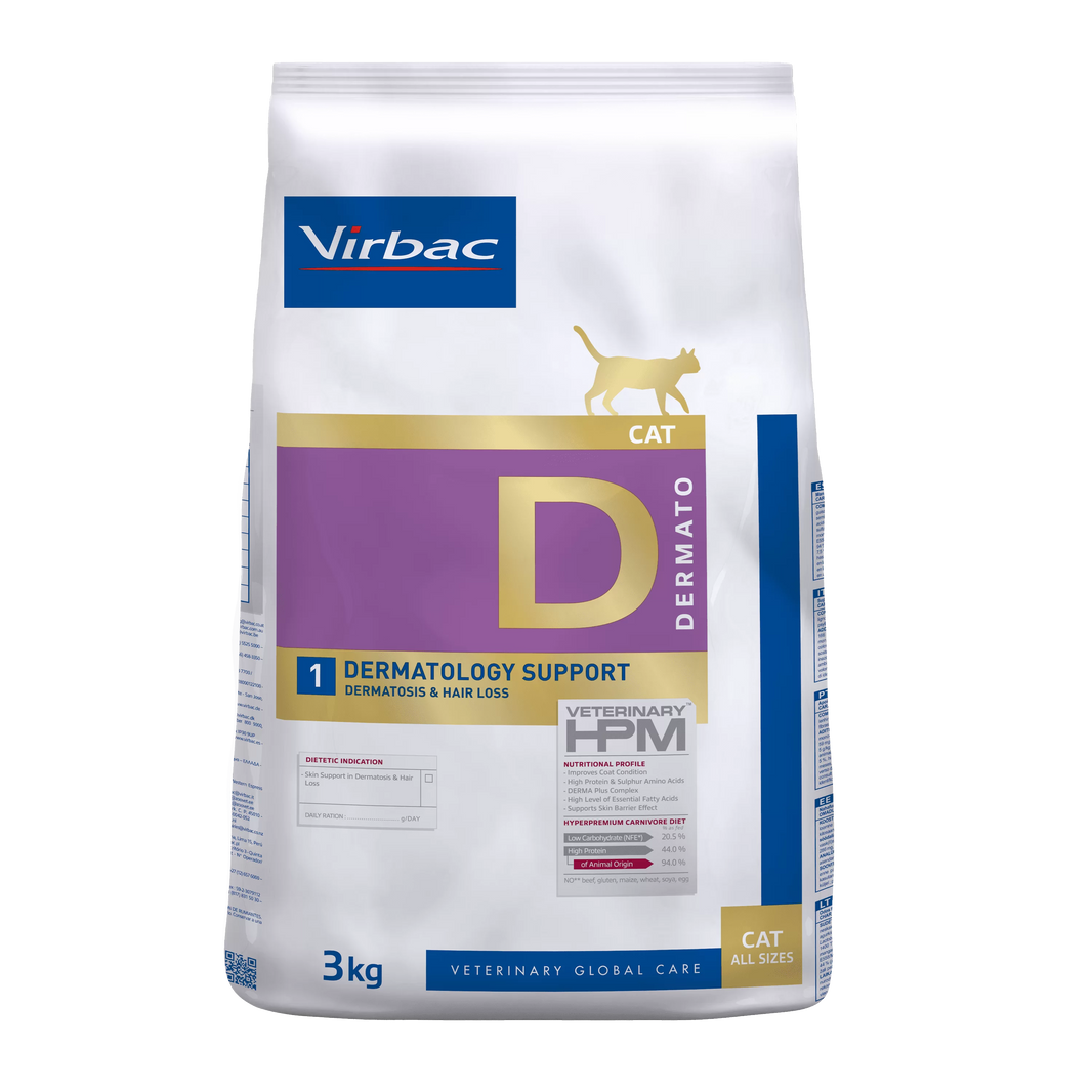 Virbac Cat Dermatology Support