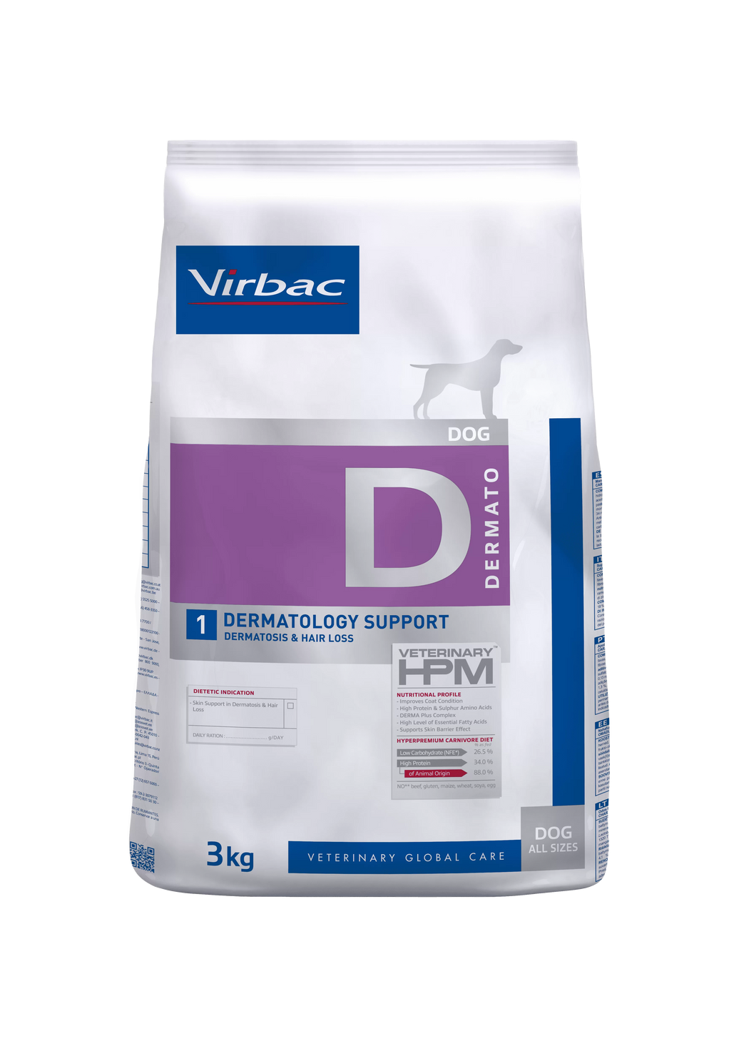 Virbac Dog Dermatology Support