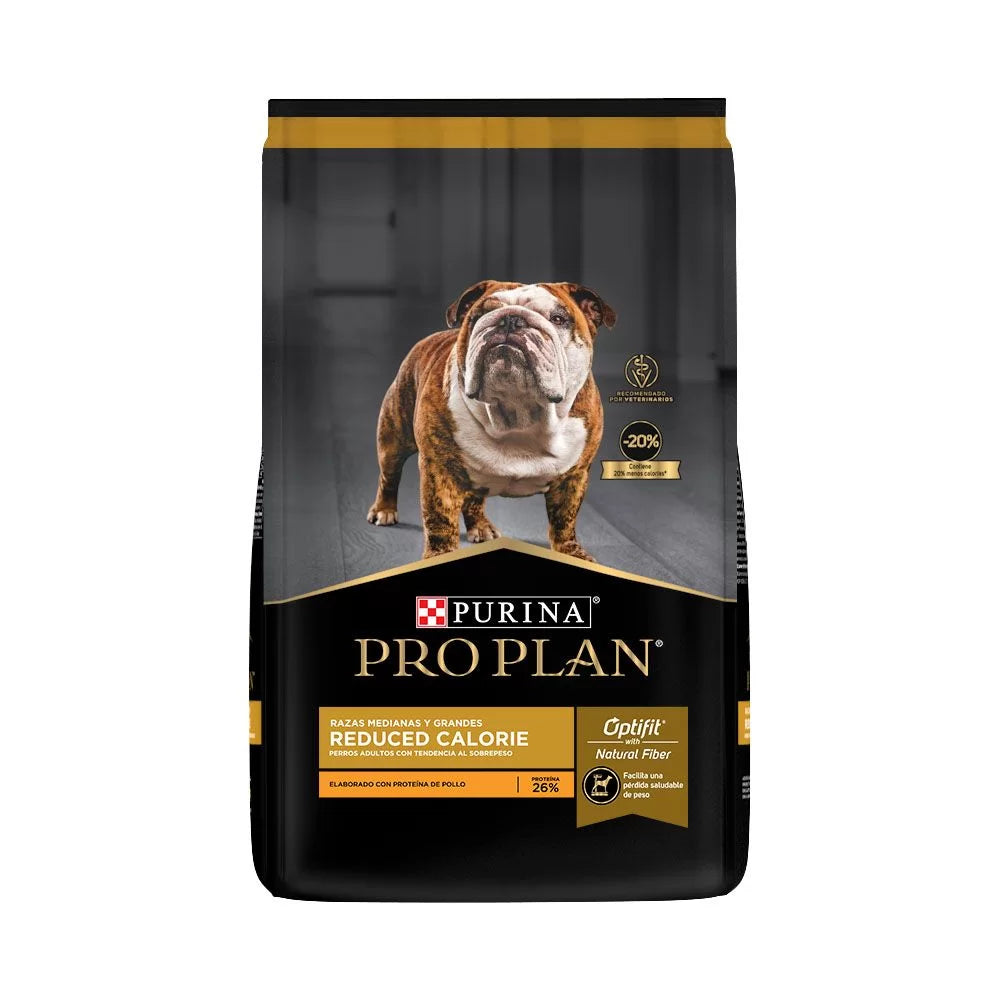 Comida Para Perros Adultos Calorias Reducidas Razas Medianas Y Grandes Purina Pro Plan