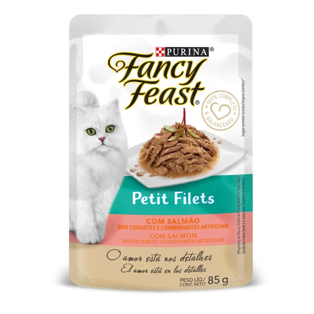 Fancy Feast Petit Filets Salmón X 85GR