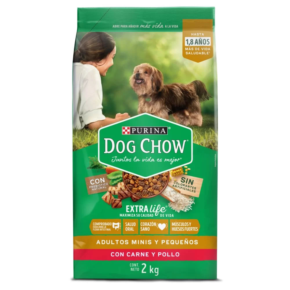 Comida Para Perro Dog Chow Adulto Minis Y Pequeños
