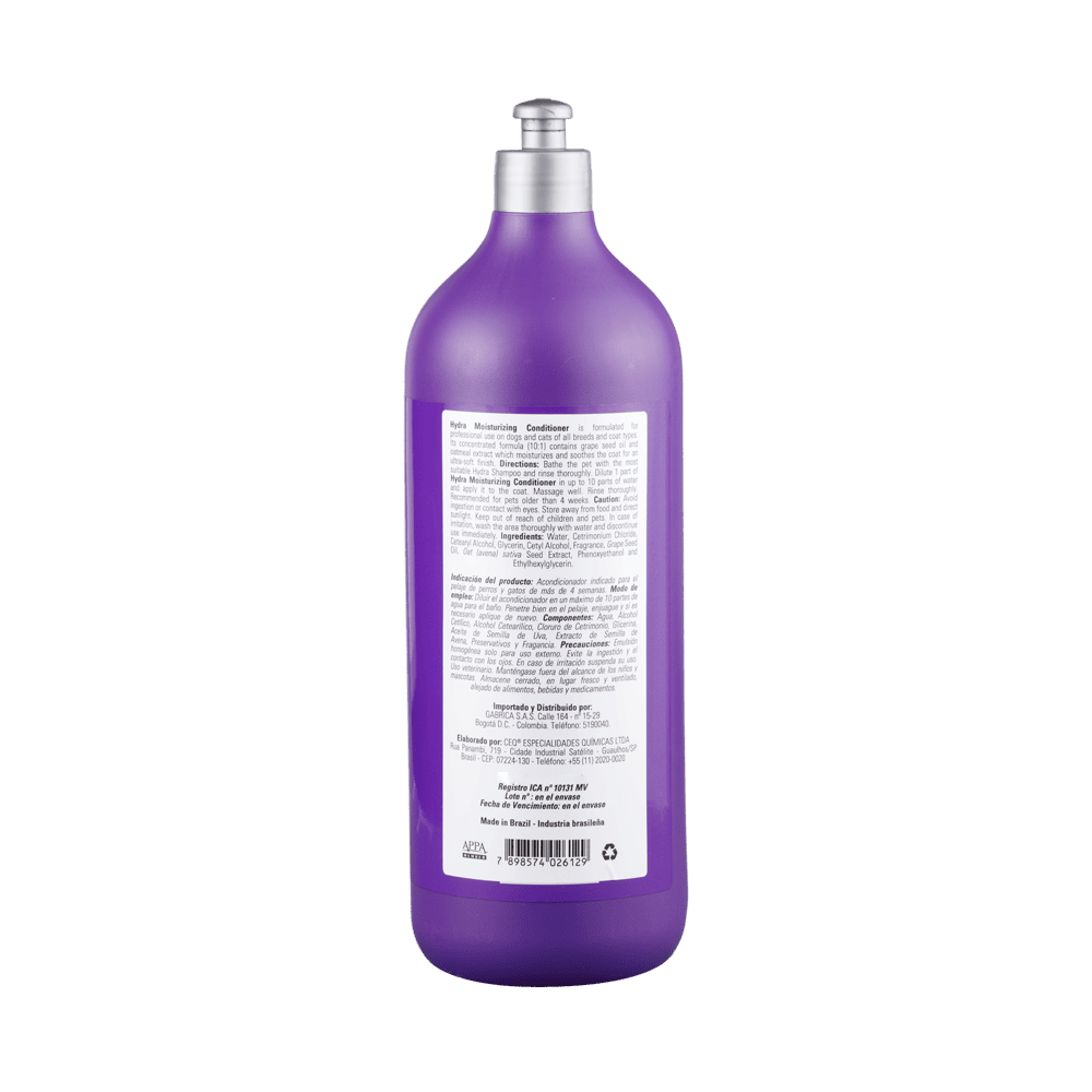 Acondiconador para mascotas Hydra Moisturizing 1000 ml