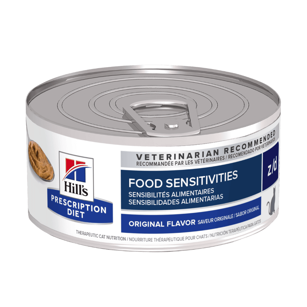 Hill's Prescription Diet z/d Comida Húmeda para gato sensibilidades alimentarias 5,5 Oz (156g)