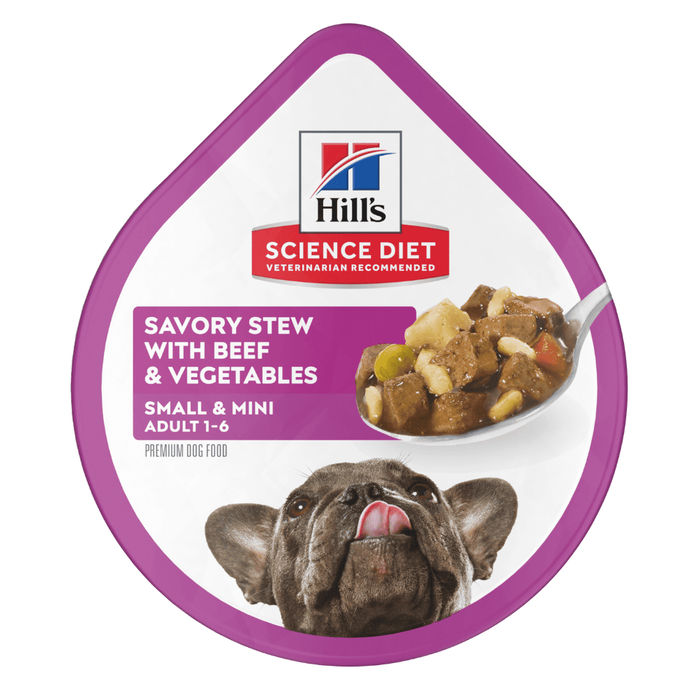 Hill's Science Diet Puppy alimento húmedo perro cachorro raza pequeña pollo y Vegetales 99 Gr