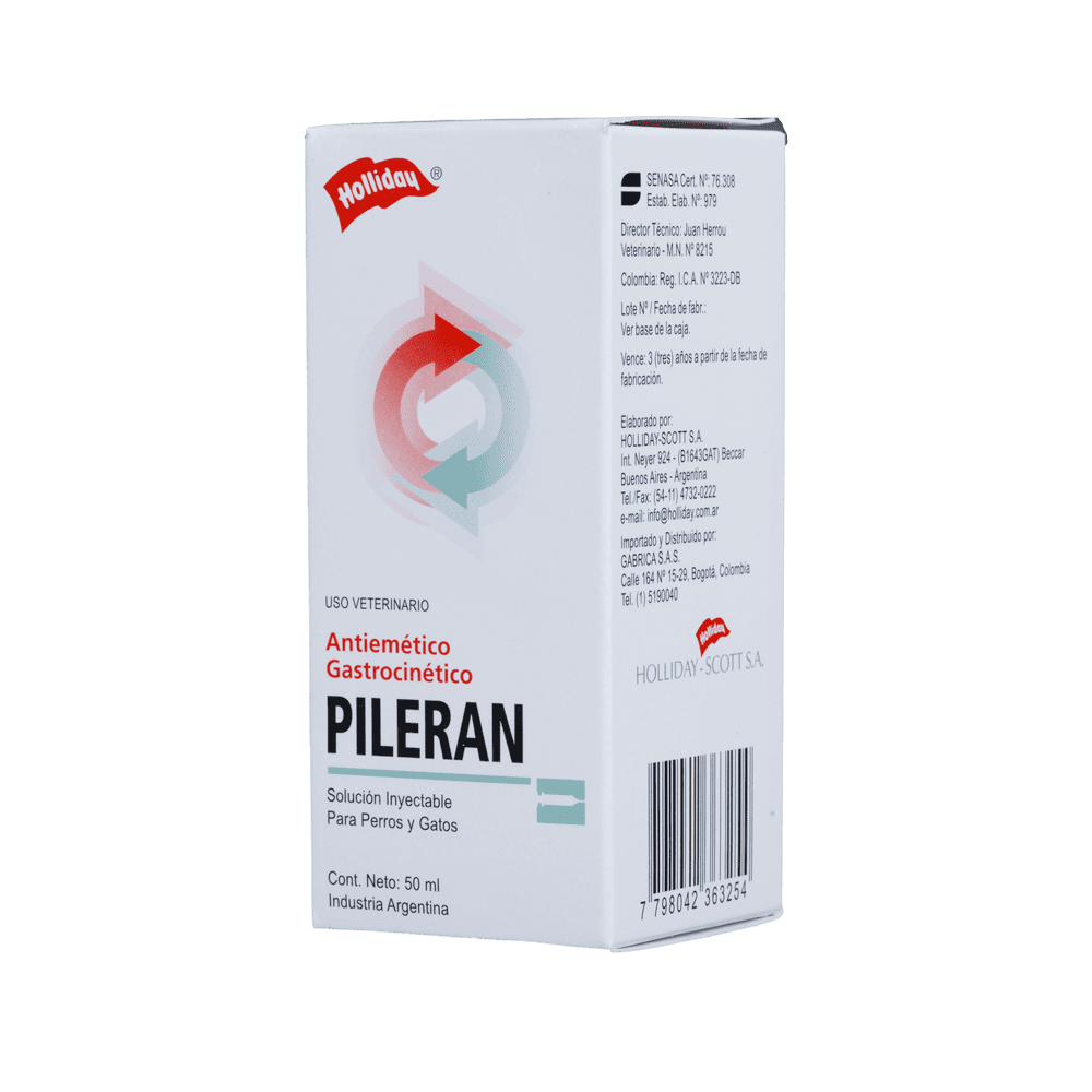 Pileran Antiémetico Perros y Gatos 20ml
