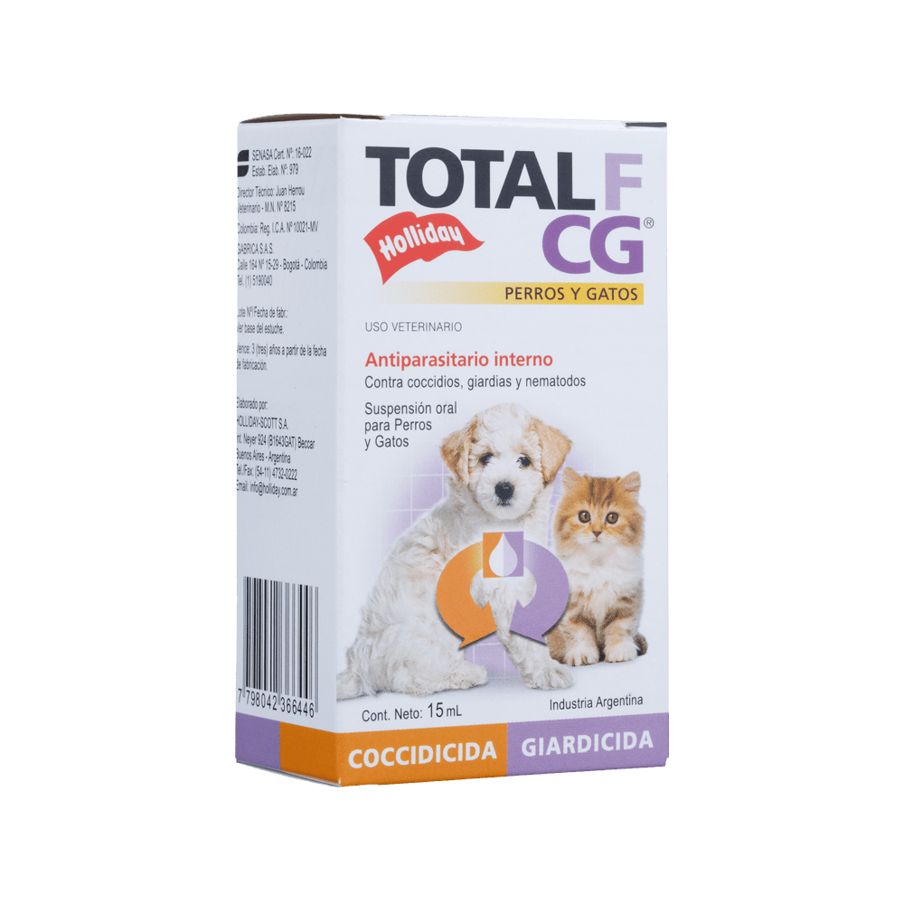 Desparasitante Interno Total F CG Perro y Gato 15ml