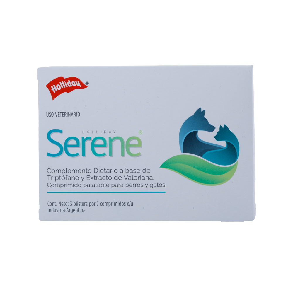 Biomodulador Serene para Perros y Gatos 21 comprimidos