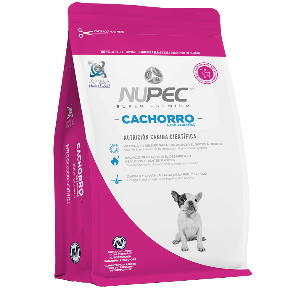 Nupec Cachorro Raza Pequeña x2 Kg