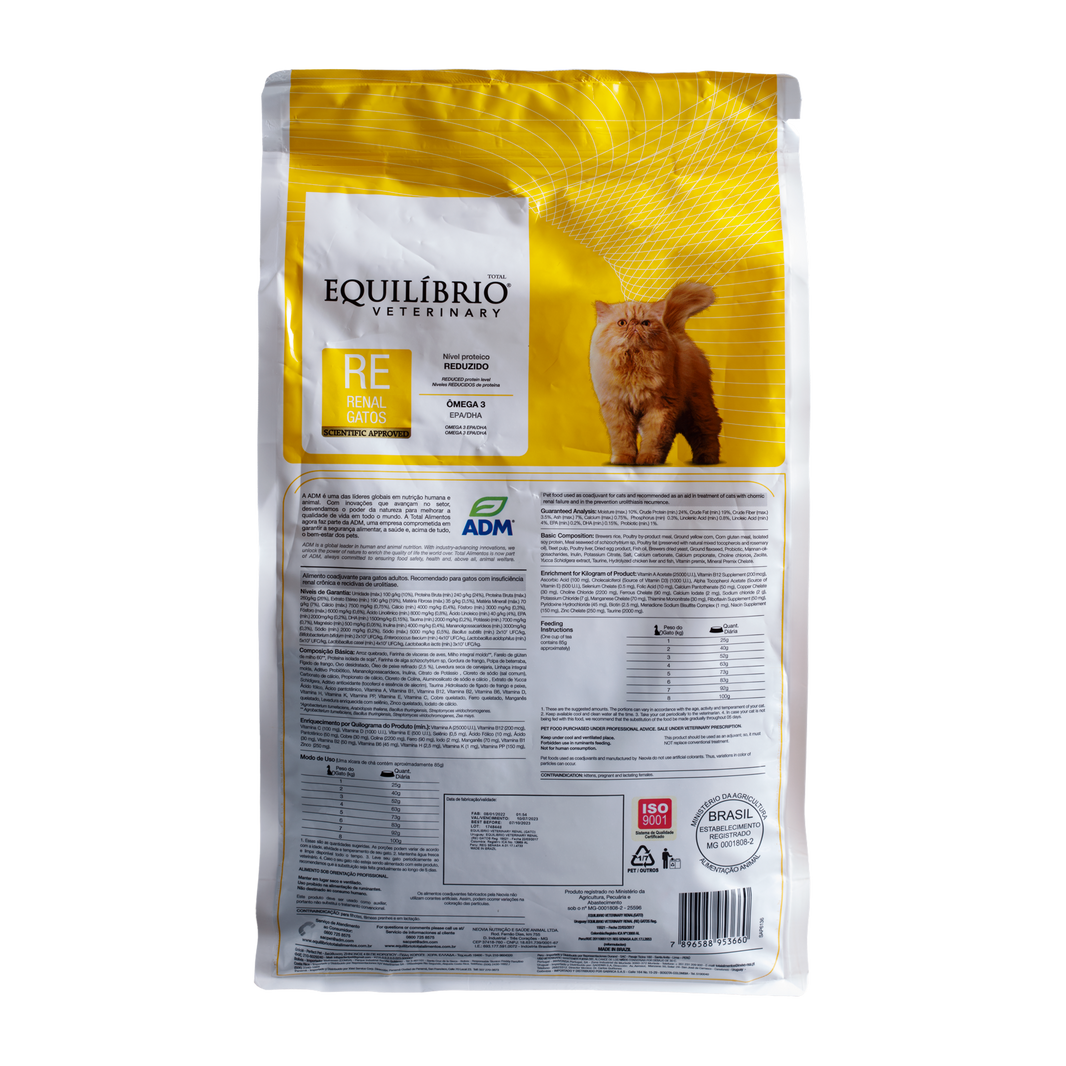 Comida para gato Equilibrio Veterinary Renal