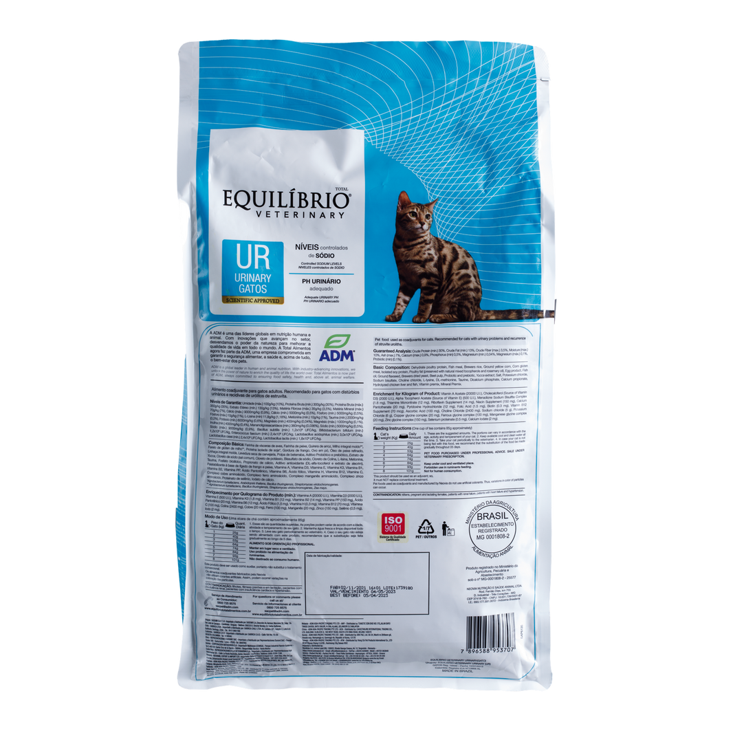 Comida para gato Equilibrio Veterinary Urinary