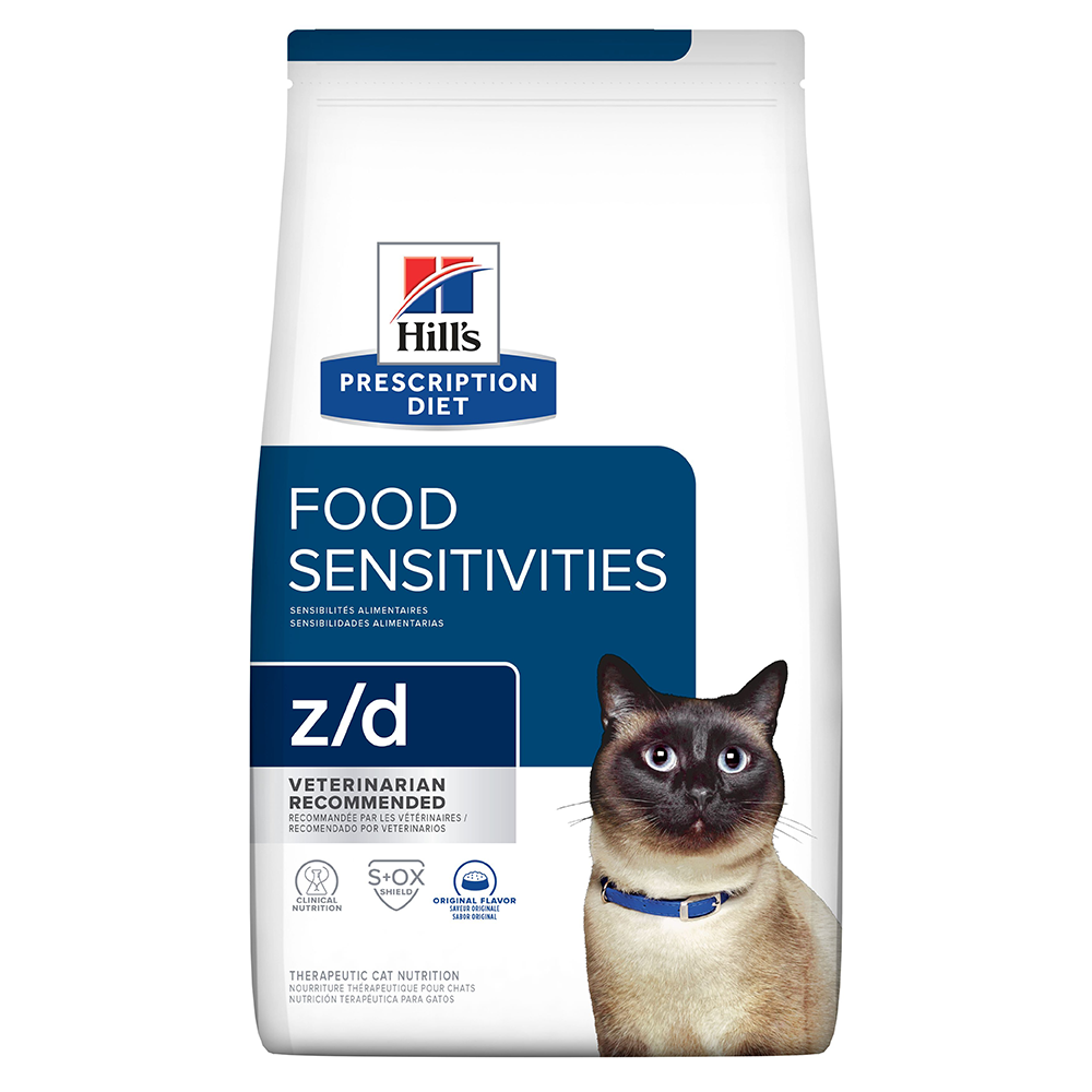 Hill's Prescription Diet z/d Concentrado para Gato sensibilidades alimentarias 4 Lb (1,81)