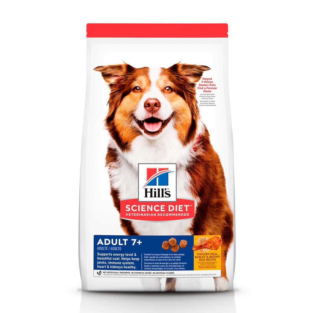 Hill's Science Diet Adult 7+ concentrado para perro senior sabor pollo