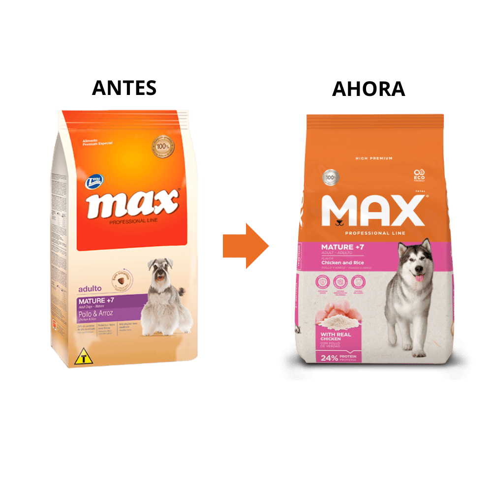 Comida para perro Max Mature Pollo y Arroz