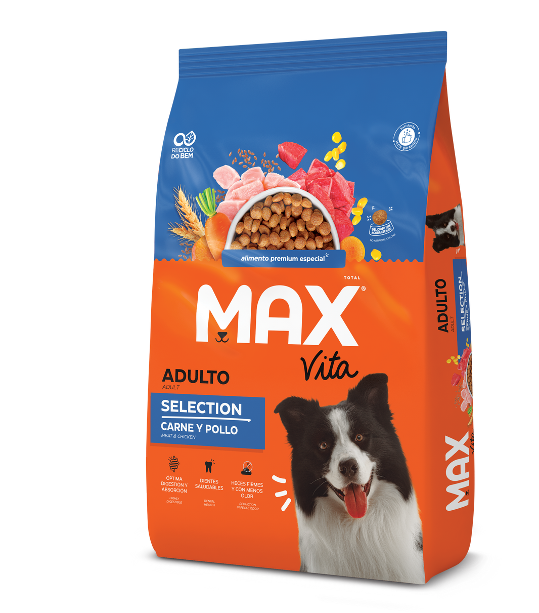 Comida Para Perro Max Vita Adulto Selection Carne y Pollo
