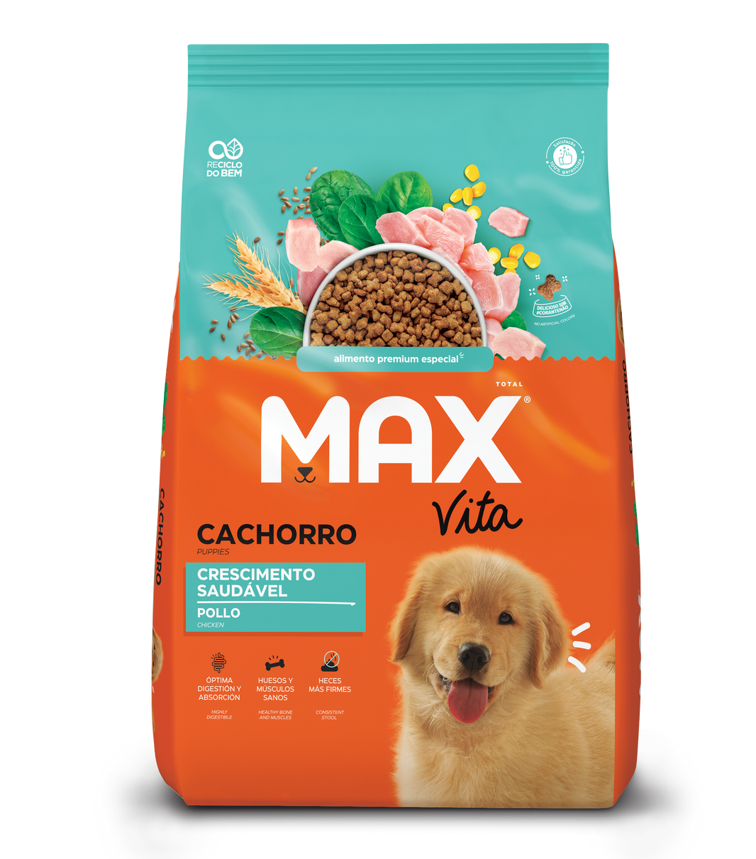 Comida para perro Max Vita Cachorro Pollo