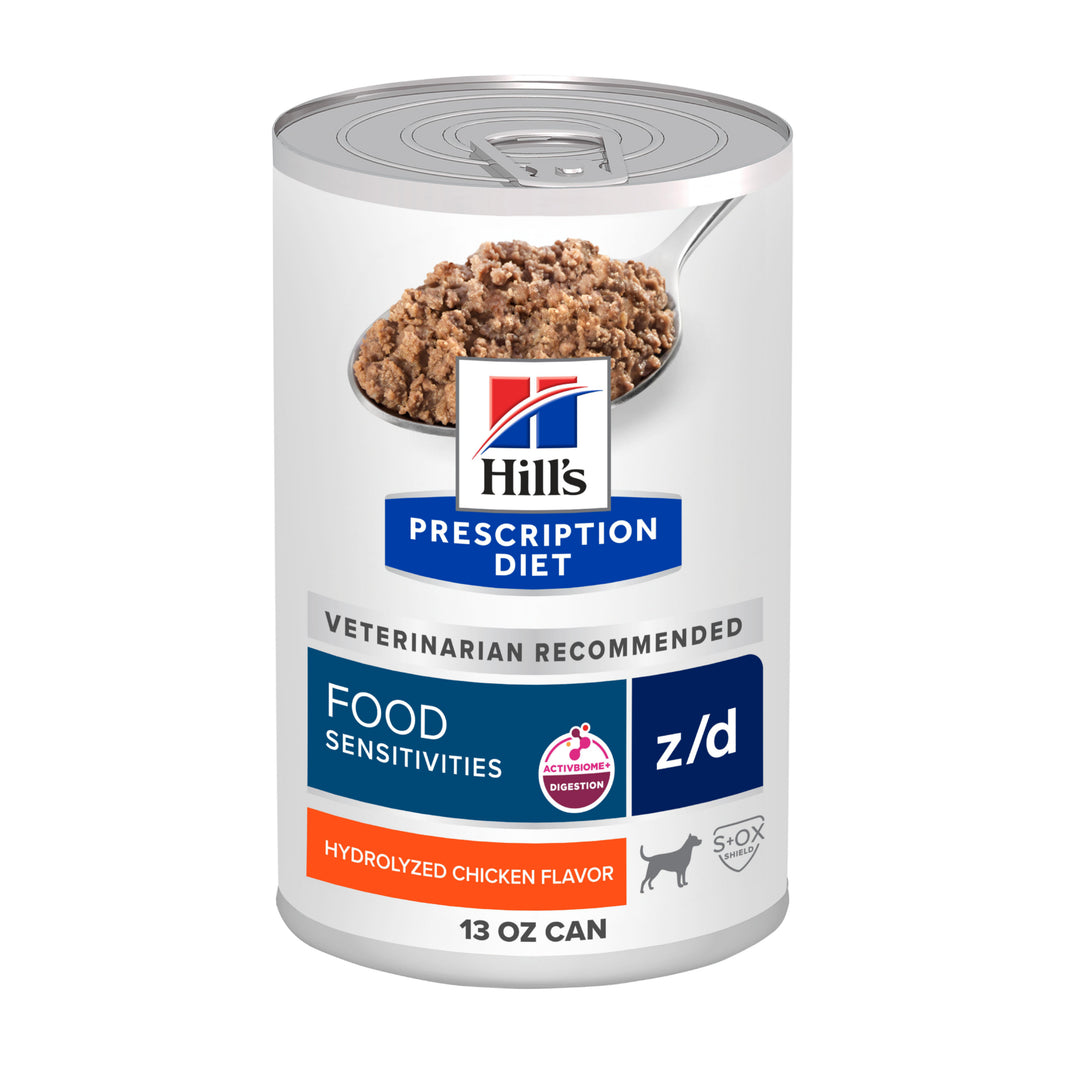 Hill's Prescription Diet z/d Comida Húmeda para perro sensibilidades alimentarias 13 Oz (369g)