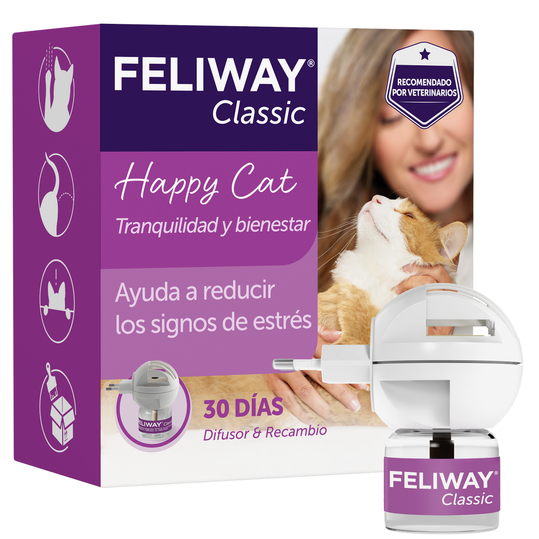 Difusor De Aromas Para Gatos Feliway + Recarga 48 ml