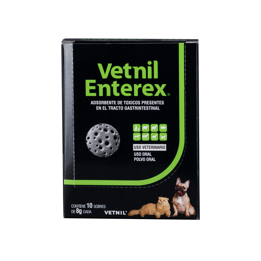 Enterex Absorvente Toxinas para Perros y Gatos