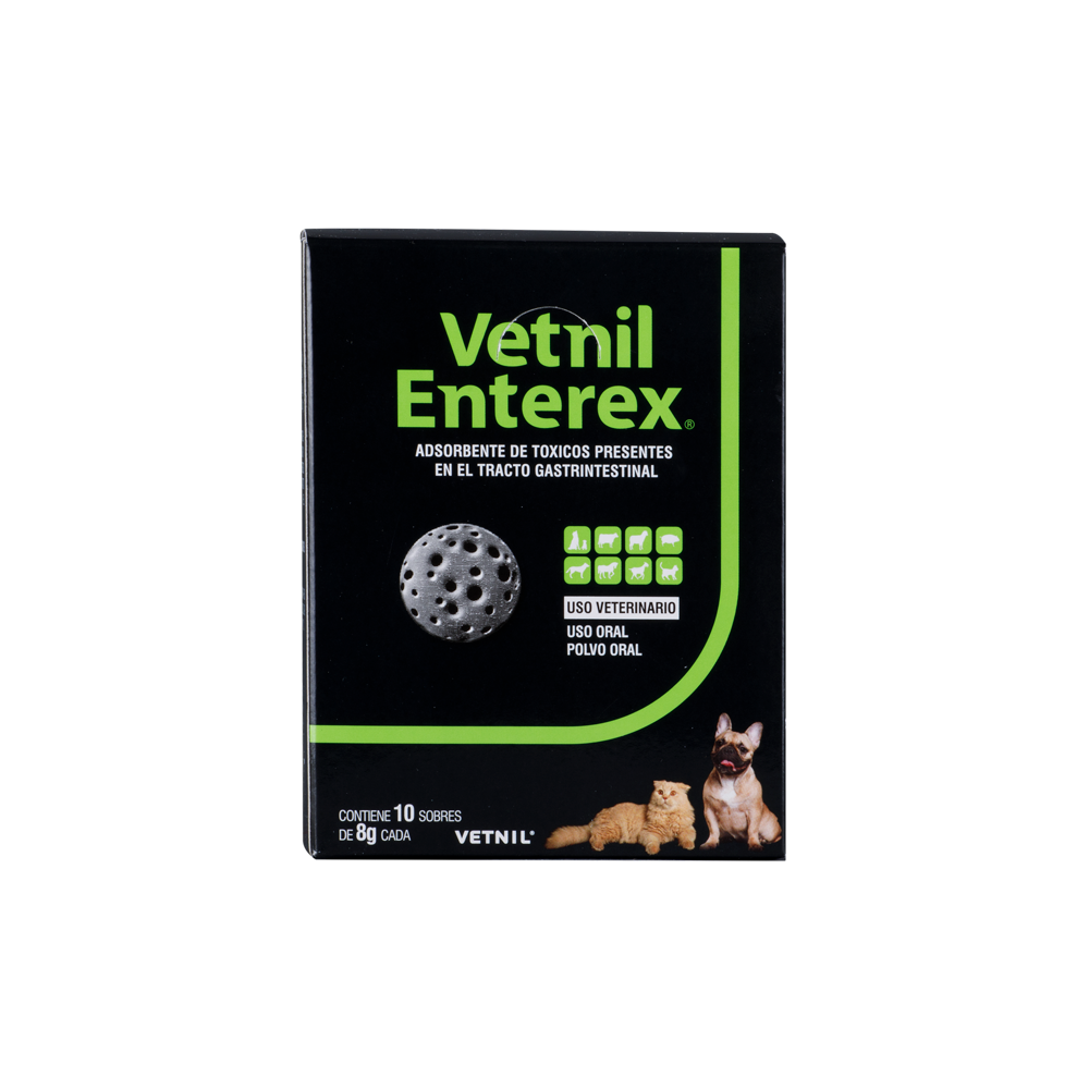 Enterex Absorvente Toxinas para Perros y Gatos