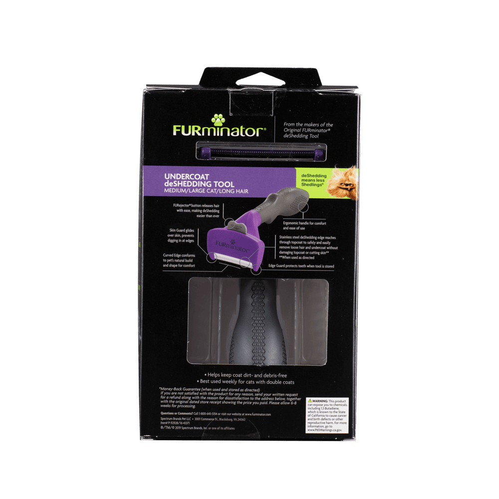 Furminator Desalanador Gato Grande Pelo Largo