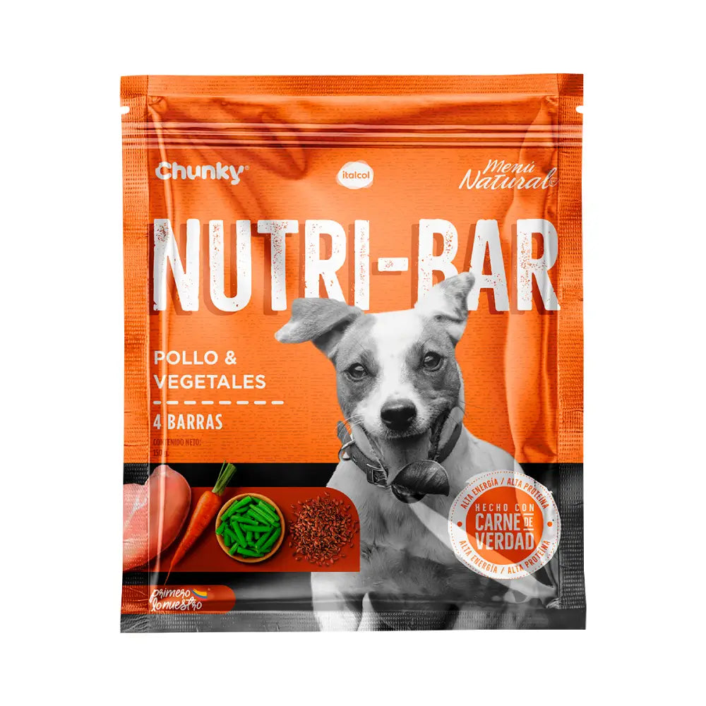 Nutri-Bar Pollo Y Vegetales 150 GR