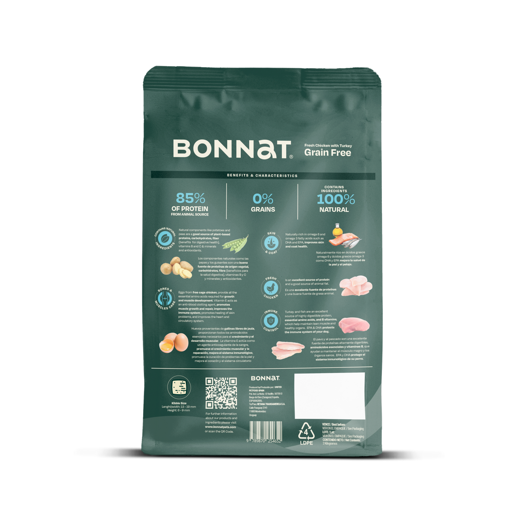 Bonnat Grain Free Canine Adult Medium/Large Breeds