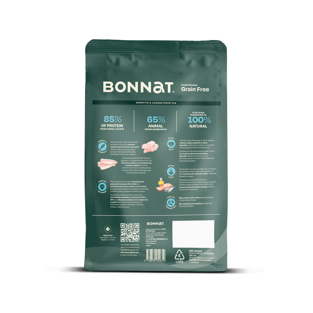 Bonnat Grain Free Feline Kitten