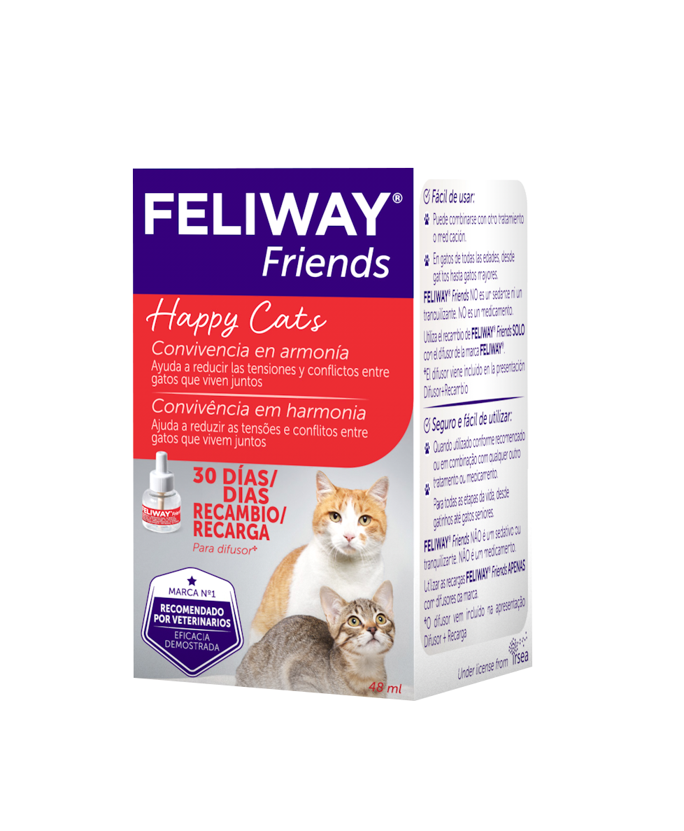 Recarga Difusor De Aromas Para Gato Feliway Friends 48 ml