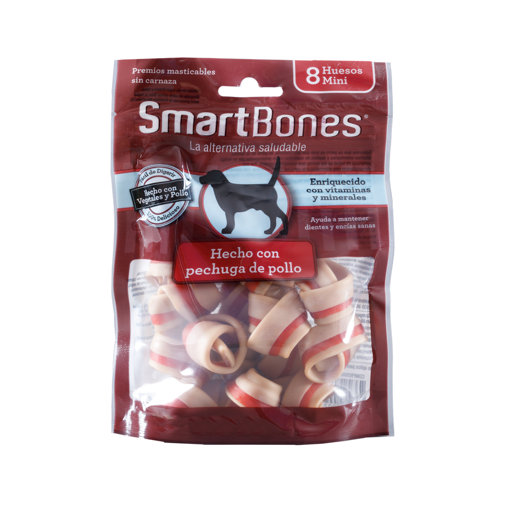 Snack para perros pequeños Smartbones Pollo