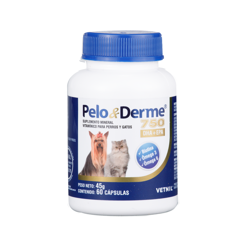 Suplemento Pelo & Derme para perro y gato