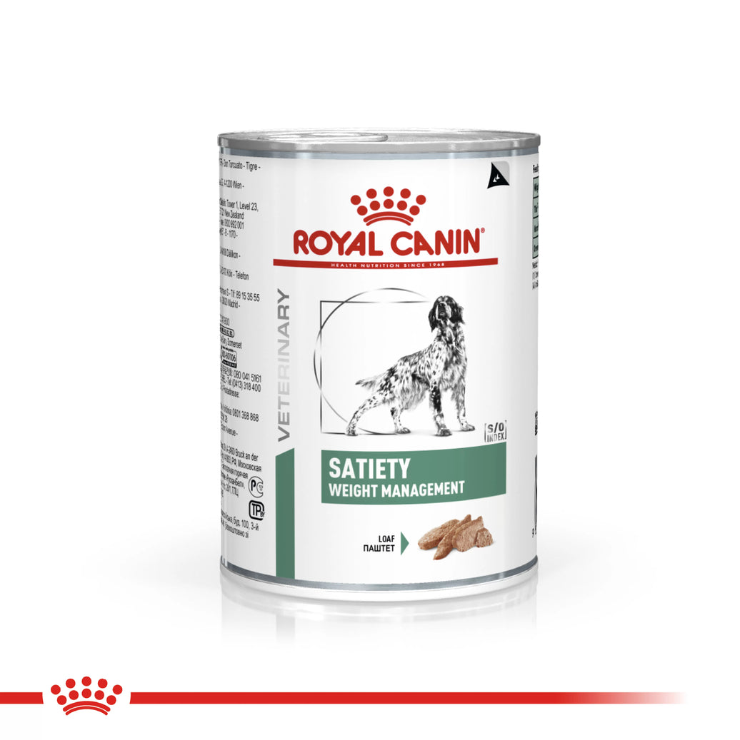 Lata Royal Canin Vhn Satiety Support Canino 0.38Kg