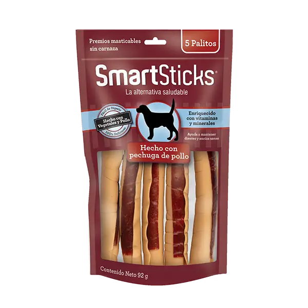 Smartbones palitos de pollo x 5 unidades