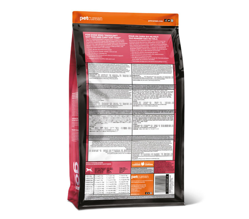 Go! Perro Sensitivities Sin Grano Salmon X 10 Kg