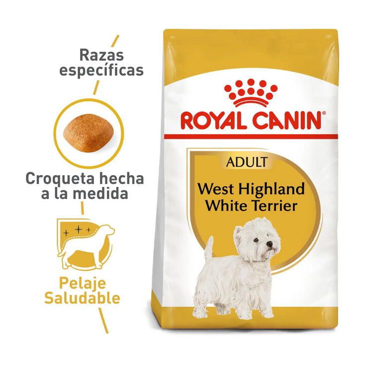 Alimento Royal Canin Bhn West Highland Terrier Adulto x 3 Kg
