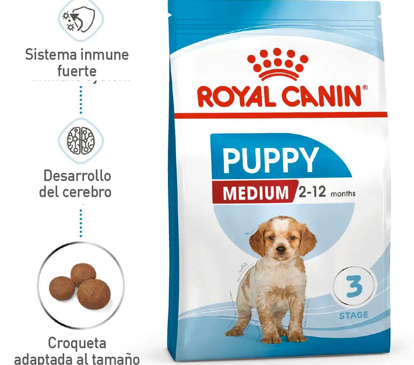 Alimento Royal Canin Shn Medium Puppy