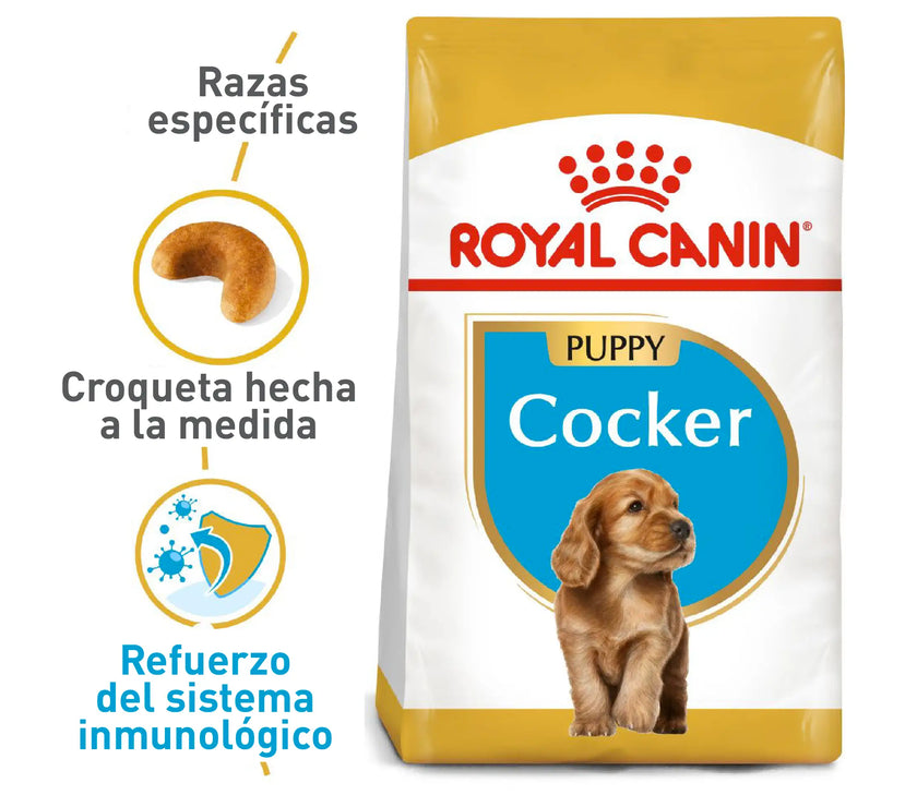 Alimento Royal Canin Bhn Cocker Puppy x 3 Kg