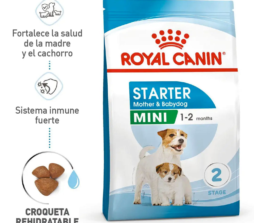 Alimento Royal Canin Shn Mini  Starter Mother & Baby Dog 1Kg
