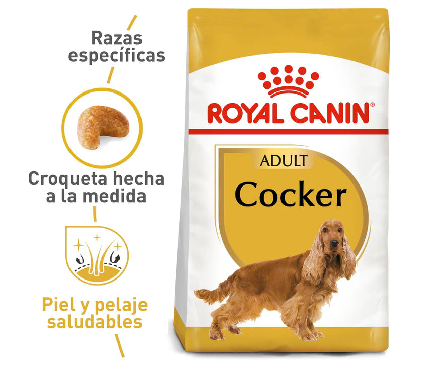 Alimento Royal Canin Bhn Cocker Adulto x 3 Kg