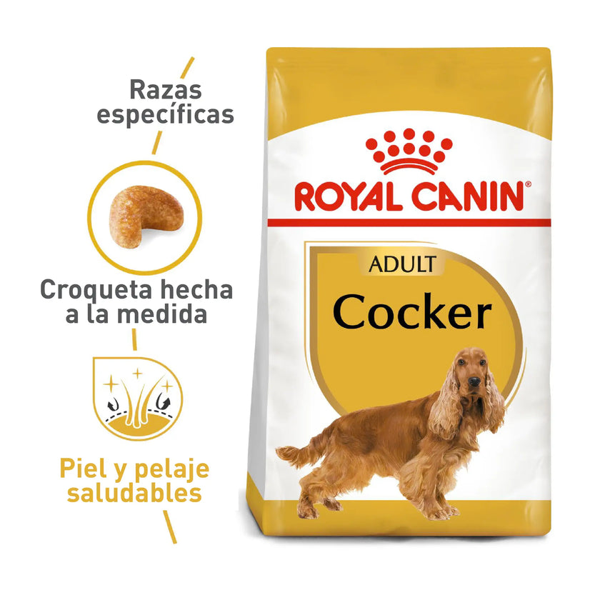 Alimento Royal Canin Bhn Cocker Adulto x 3 Kg