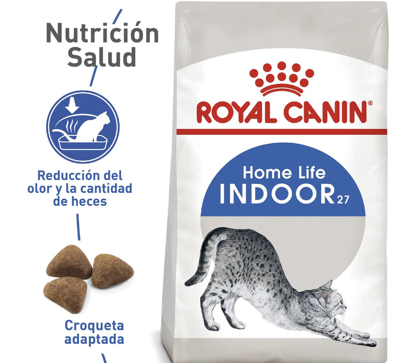 Alimento Royal Canin Fhn Indoor 27 Adulto