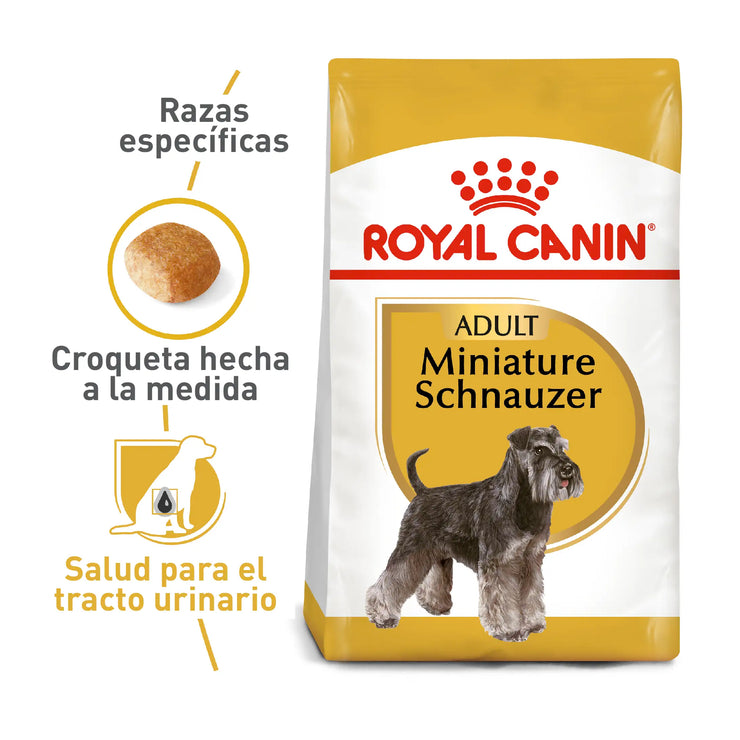 Alimento Royal Canin Bhn Mini Schnauzer Adulto x 4.5 Kg