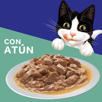 Alimento Húmedo Para Gatos Felix Atun En Salsa x 85 Gr