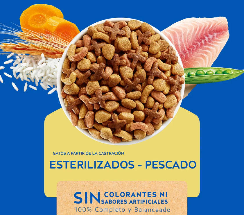 Alimento Para Gatos Purina Cat Chow Esterilizados x 1,5Kg