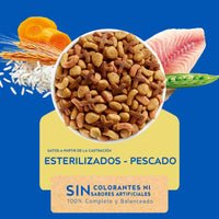 Alimento Para Gatos Purina Cat Chow Esterilizados x 1,5Kg