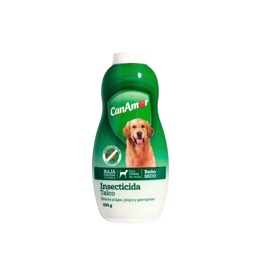 Talco CanAmor Insecticida 100Gr