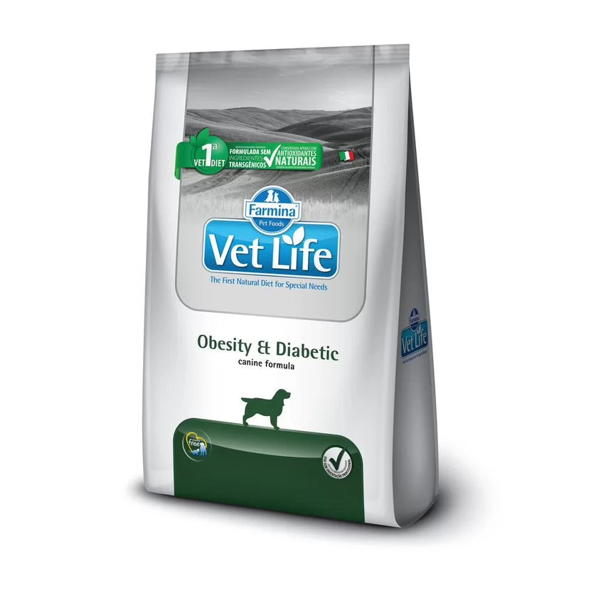 Comida Para Perro Vet Life Canine Obesity Diabetic