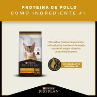 Comida Para Para Gatos Adultos Poco Activos O Con Exceso De Peso Purina Pro Plan X 3 Kg